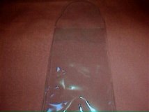 CLEAR PLASTIC MEDAL WALLET