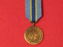 MINIATURE UNITED NATIONS CONGO MEDAL MONUC MEDAL