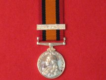 MINIATURE QUEENS SOUTH AFRICA MEDAL DIAMOND HILL CLASP