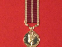MINIATURE MERITORIOUS SERVICE MEDAL MSM GVI CROWNED HEAD MEDAL