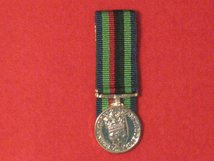 MINIATURE COURT MOUNTED RUC POST 2001 GC RIBBON MEDAL