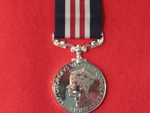 FULL SIZE MILITARY MEDAL MM GVI CROWNED REPLACEMENT MEDAL