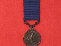 MINIATURE ROYAL HUMANE SOCIETY MEDAL BRONZE SUCCESFUL RESCUE 