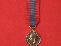 MINIATURE IMPERIAL SERVICE MEDAL ISM GV COINAGE HEAD