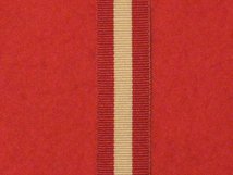 MINIATURE CANADA GENERAL SERVICE MEDAL FOR RED RIVER - FENIAN RAID MEDAL RIBBON