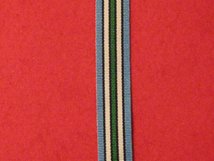 MINIATURE UNITED NATIONS SOUTH SUDAN UNMISS MEDAL RIBBON