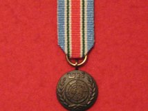 MINIATURE UNITED NATIONS SYRIA MEDAL UNSMIS MEDAL