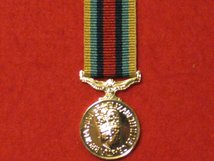 MINIATURE OPERATIONAL SERVICE MEDAL AFGHANISTAN OSM AFGHANISTAN MEDAL WITHOUT CLASP