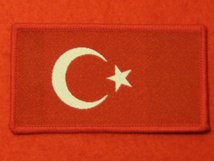 TURKEY TURKISH FLAG BADGE