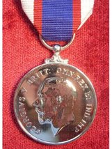 FULL SIZE ROYAL FLEET RESERVE LONG SERVICE MEDAL GV COINAGE HEAD REPLACEMENT MEDAL