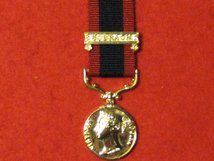 MINIATURE SUTLEJ MEDAL WITH SOBRAON CLASP MEDAL
