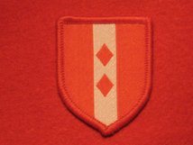 BRITISH ARMY 2ND INFANTRY BRIGADE FORMATION BADGE RED