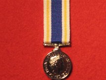 MINIATURE NATIONAL CRIME AGENCY LONG SERVICE MEDAL EXEMPLARY SERVICE