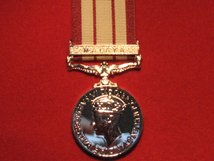 FULL SIZE NAVAL GENERAL SERVICE MEDAL 1915 62 WITH MALAYA CLASP GVI REPLACEMENT MEDAL
