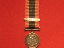MINIATURE KHEDIVES SUDAN MEDAL 1910 WITH MANDAL CLASP VERY RARE CONTEMPORARY MEDAL GVF