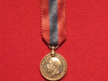 MINIATURE IMPERIAL SERVICE MEDAL ISM GV COINAGE HEAD CONTEMPORARY GVF MEDAL