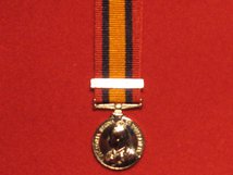 MINIATURE QUEENS SOUTH AFRICA MEDAL SOUTH AFRICA 1901 CLASP