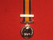 MINIATURE QUEENS SOUTH AFRICA MEDAL SOUTH AFRICA 1902 CLASP