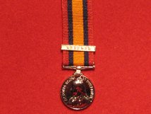 MINIATURE QUEENS SOUTH AFRICA MEDAL WEPENER CLASP