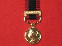 MINIATURE SUTLEJ MEDAL 1846 WITH ALIWAL CLASP MEDAL