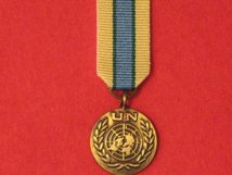 MINIATURE UNITED NATIONS SOMALIA MEDAL UNOSOM MEDAL