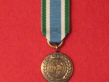 MINIATURE UNITED NATIONS MOZAMBIQUE MEDAL