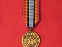 MINIATURE UNITED NATIONS UGANDA RWANDA MEDAL