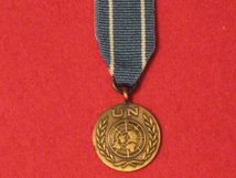 MINIATURE UNITED NATIONS LEBANON SYRIA MEDAL