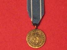 MINIATURE UNITED NATIONS LEBANON SYRIA MEDAL