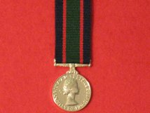 MINIATURE ROYAL NAVAL VOLUNTEER RESERVE LONG SERVICE MEDAL EIIR