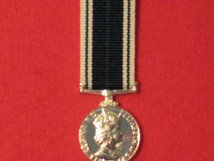 MINIATURE ROYAL NAVAL AUXILIARY LSGC MEDAL EIIR
