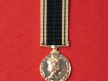 MINIATURE ROYAL NAVAL AUXILIARY LSGC MEDAL EIIR