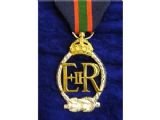 FULL SIZE ROYAL NAVAL VOLUNTEER RESERVE DECORATION MEDAL EIIR REPLACEMENT MEDAL