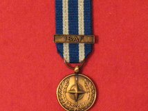 MINIATURE NATO ISAF MEDAL