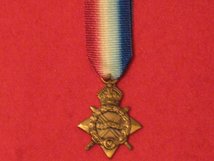 MINIATURE 1914 1915 STAR MEDAL