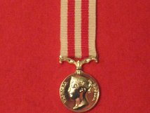 MINIATURE INDIAN MUTINY MEDAL 1857 1858