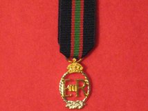 MINIATURE ROYAL NAVAL VOLUNTEER RESERVE DECORATION MEDAL EIIR