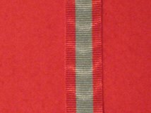 MINIATURE COASTGUARD SERVICE ROCKET APPARATUS MEDAL RIBBON
