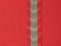 MINIATURE COASTGUARD SERVICE ROCKET APPARATUS MEDAL RIBBON