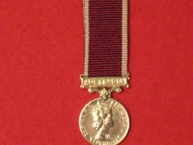 MINIATURE ARMY LSGC LONG SERVICE GOOD CONDUCT MEDAL EIIR AUSTRALIA BAR.