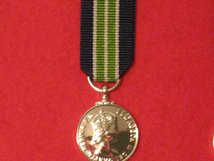 MINIATURE COLONIAL FIRE BRIGADE LSGC MEDAL EIIR