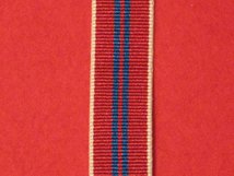 MINIATURE CORONATION MEDAL 1953 MEDAL RIBBON.