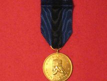 FULL SIZE HAILE SELASSIE CORONATION MEDAL 2ND GOLD GILT MEDAL