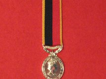 MINIATURE EFFICIENCY MEDAL TERRITORIAL HAC RIBBON POST 1969 MEDAL EIIR