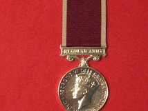 FULL SIZE ARMY LSGC MEDAL GVI MSC