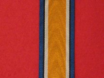 FULL SIZE BRITISH WAR MEDAL WW1 MEDAL RIBBON
