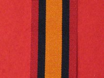 FULL SIZE QUEENS MEDITERRANEAN MEDAL RIBBON