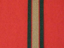 MINIATURE INDIA GENERAL SERVICE 1936 1939 MEDAL RIBBON