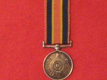MINIATURE NATIONAL FIRE BRIGADES UNION MEDAL CONTEMPORARY MEDAL