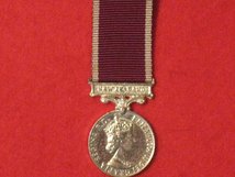 MINIATURE ARMY LSGC MEDAL LONG SERVICE GOOD CONDUCT MEDAL EIIR NEW ZEALAND BAR